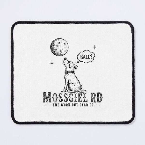 Item preview, Australian Outback Dog Chasing the Moon designed and sold by Mossgiel Rd.