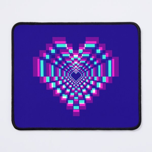 Item preview, Dark Pixel Heart - Mystic 2 designed and sold by animinimal.