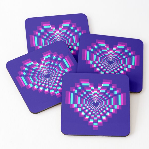 Item preview, Dark Pixel Heart - Mystic 2 designed and sold by animinimal.