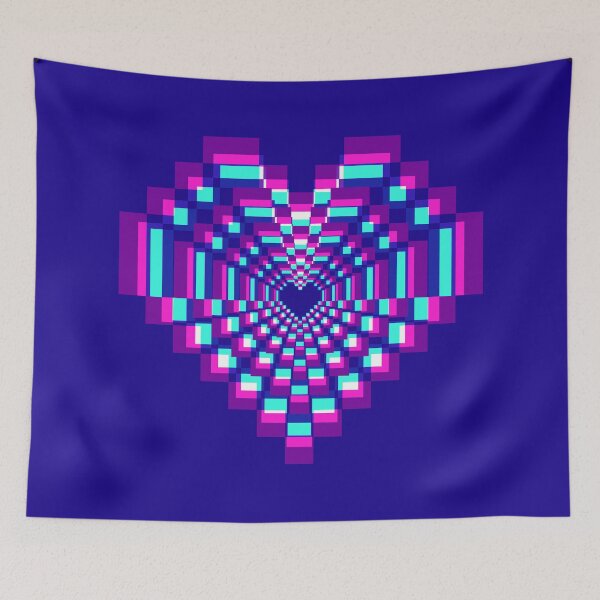 Item preview, Dark Pixel Heart - Mystic 2 designed and sold by animinimal.