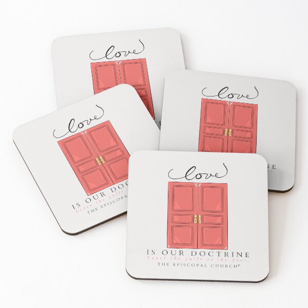 Item preview, Love is our doctrine.  Leave the guilt at the door. - The Episcopal Church™ designed and sold by Canterbury Episcopal Campus Ministry at Texas Tech University .