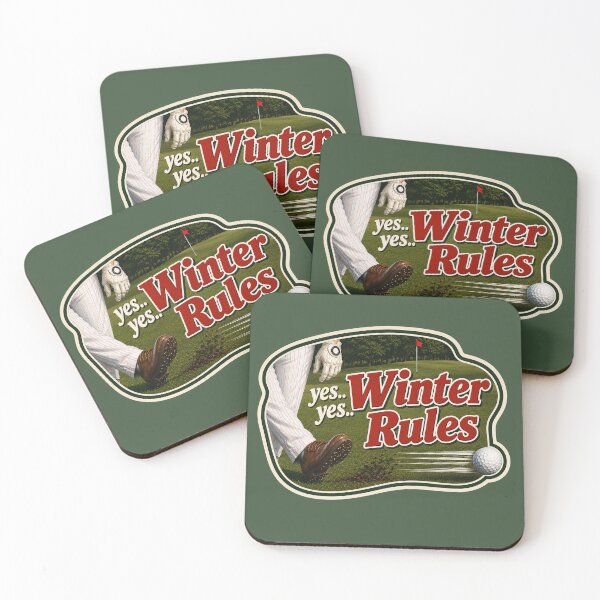 Item preview, Caddyshack Winter Rules. Judge Smails improves his lie.  designed and sold by CrumbBumStudio.