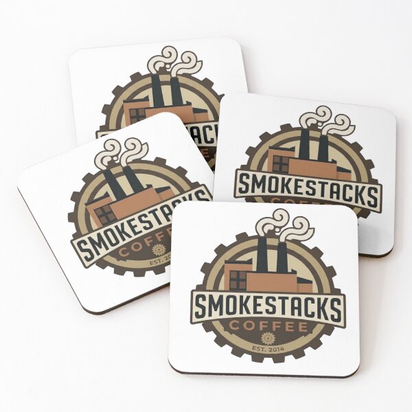 Item preview, Smokestacks Coffee Shop Logo designed and sold by lylesjt.