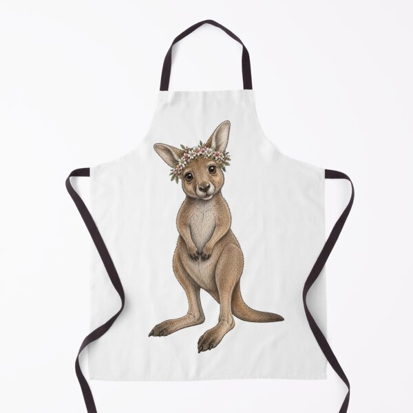 Item preview, Little Fluffball Kangaroo designed and sold by BRETT'S ART STUDIO.