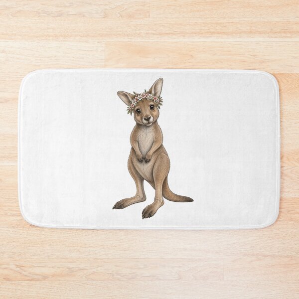 Item preview, Little Fluffball Kangaroo designed and sold by BRETT'S ART STUDIO.