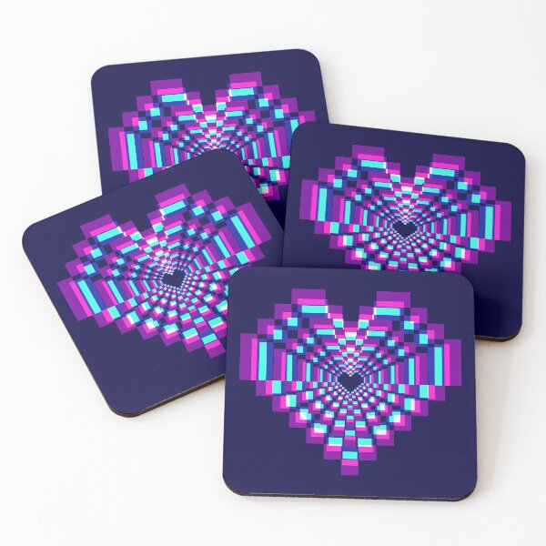Item preview, Darkest Pixel Heart - Mystic 2 designed and sold by animinimal.