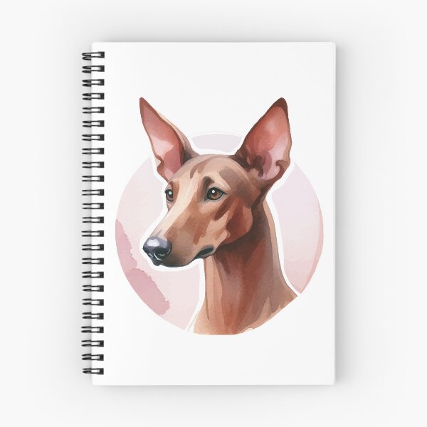Item preview, Podenco Spanish Dog Watercolor Portrait designed and sold by pixiedustpaint.