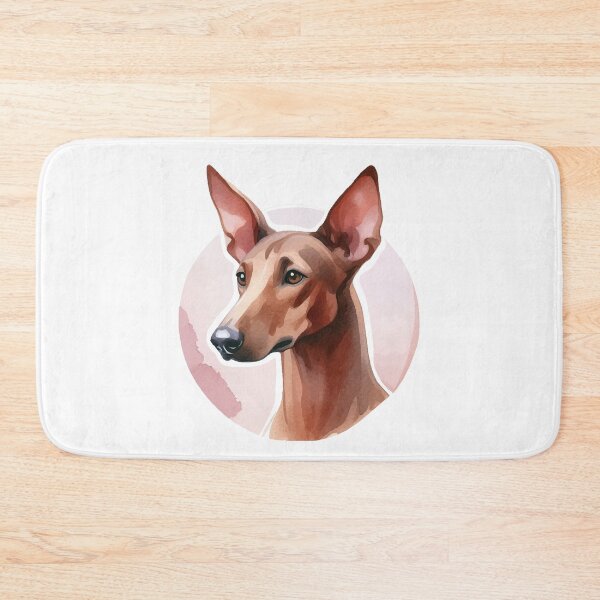 Item preview, Podenco Spanish Dog Watercolor Portrait designed and sold by pixiedustpaint.