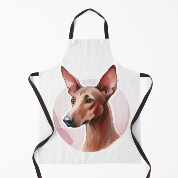 Item preview, Podenco Spanish Dog Watercolor Portrait designed and sold by pixiedustpaint.