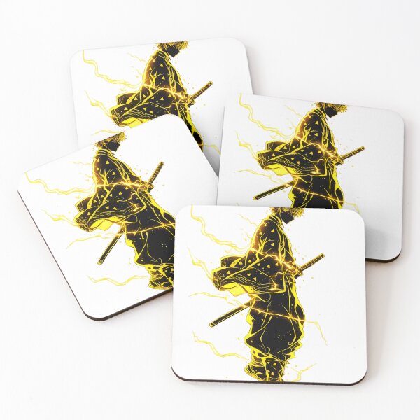Item preview, Thunder Ronin – Electric Samurai | Original Neon Warrior Design designed and sold by oatsupspace.