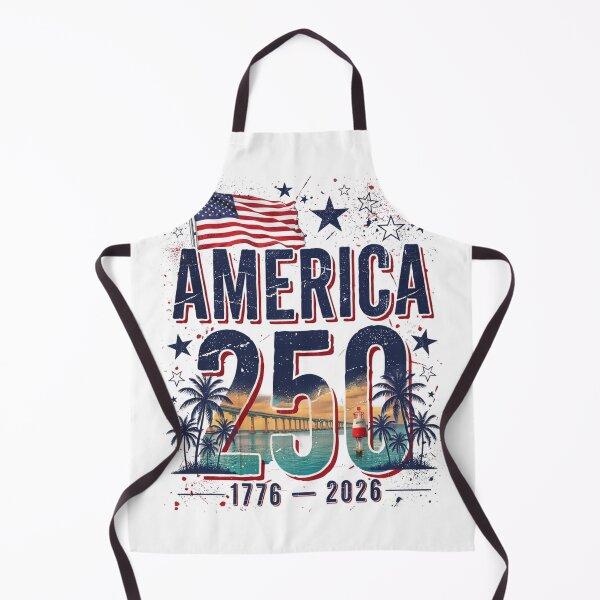 Item preview, America 250 Florida Keys T-Shirt | Palm Trees Bridge Patriotic 1776-2026 Tee v2 designed and sold by DarylWelsh2024.