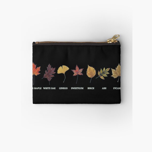 Item preview, Autumn Leaf Identification Chart - 7 Common North American Tree Leaves designed and sold by Evelashop.
