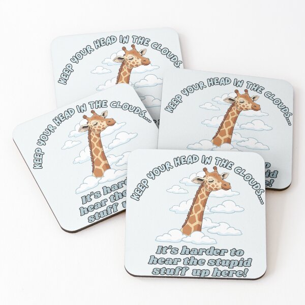 Item preview, Snarky Giraffe - Keep Your Head in the Clouds designed and sold by Marlette LLC.