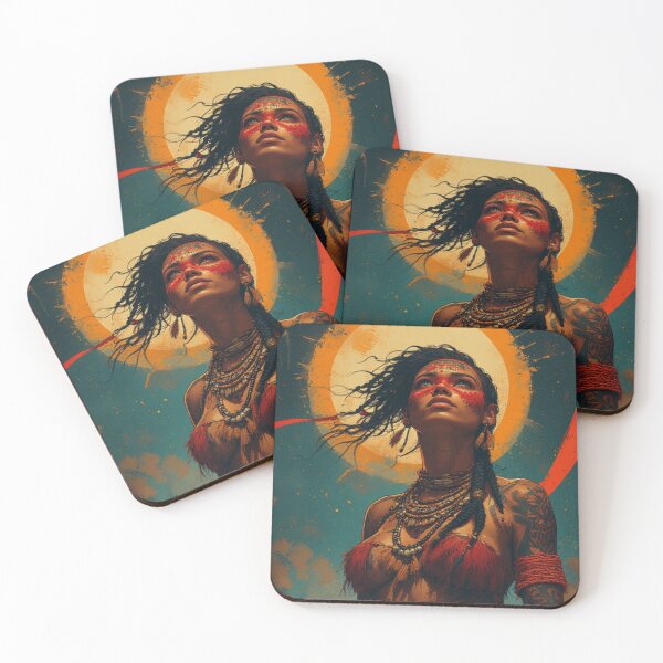 Item preview, INDIGENOUS WOMEN: Goddesses of the Sun designed and sold by FANTASY FRENZY.