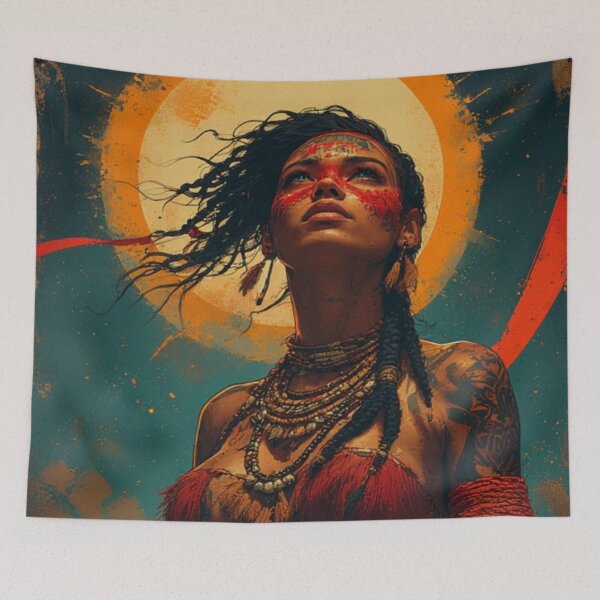 Item preview, INDIGENOUS WOMEN: Goddesses of the Sun designed and sold by FANTASY FRENZY.