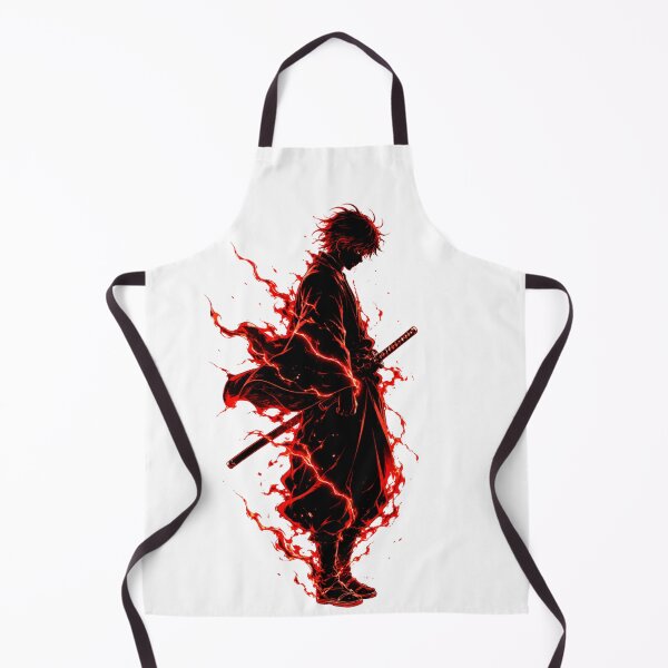 Item preview, Flame Ronin – Blazing Samurai | Original Fire Warrior Design designed and sold by oatsupspace.