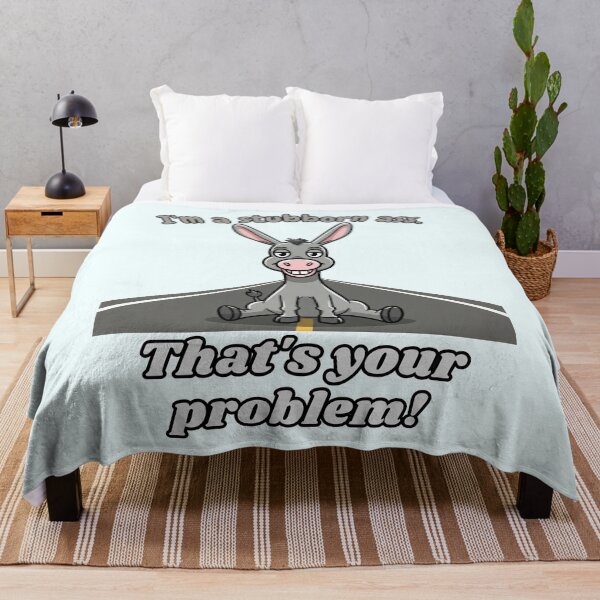 Item preview, Jackass Donkey - I'm a Stubborn Ass That's Your Problem designed and sold by Marlette LLC.