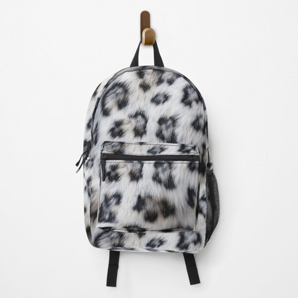 Item preview, Snow Leopard Windswept Fur Pattern - Realistic White & Grey Flowing Design designed and sold by Yoruhara.