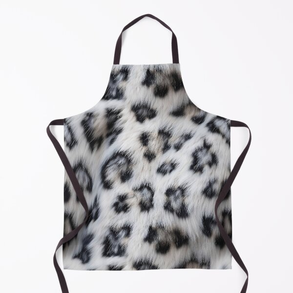 Item preview, Snow Leopard Windswept Fur Pattern - Realistic White & Grey Flowing Design designed and sold by Yoruhara.