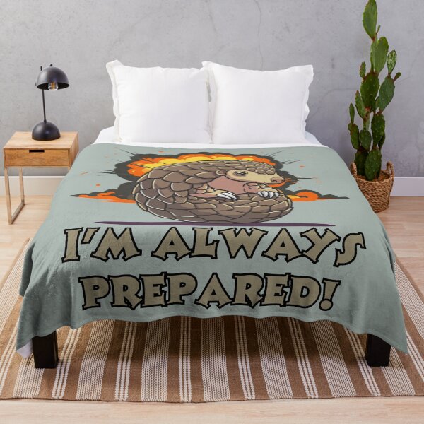 Item preview, Prepper Pangolin - I'm Always Prepared designed and sold by Marlette LLC.