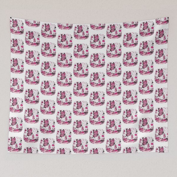 Item preview, Breast cancer butterfly.  designed and sold by TimesTwoAngela.