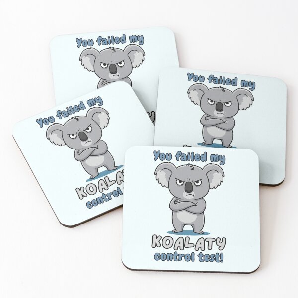 Item preview, Disapproving Koala Pun - You Failed My Koalaty Control designed and sold by Marlette LLC.