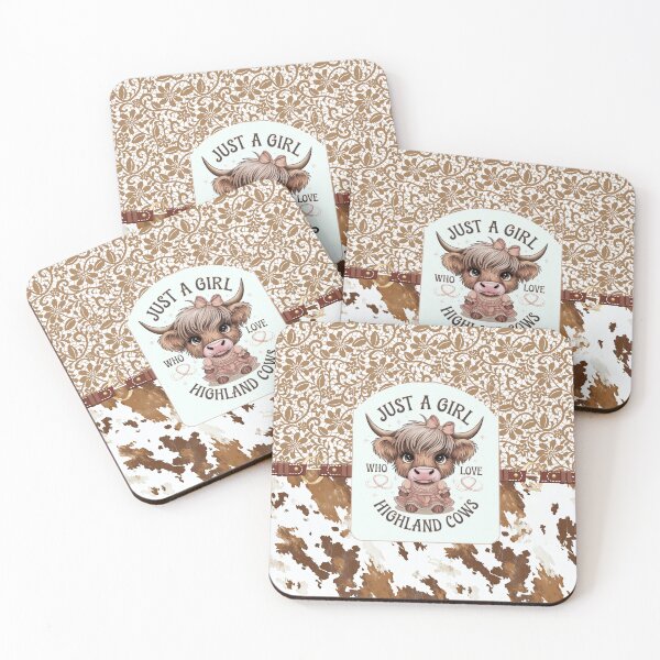 Item preview, Just a Girl Who Loves Highland Cows designed and sold by CroninCreations.
