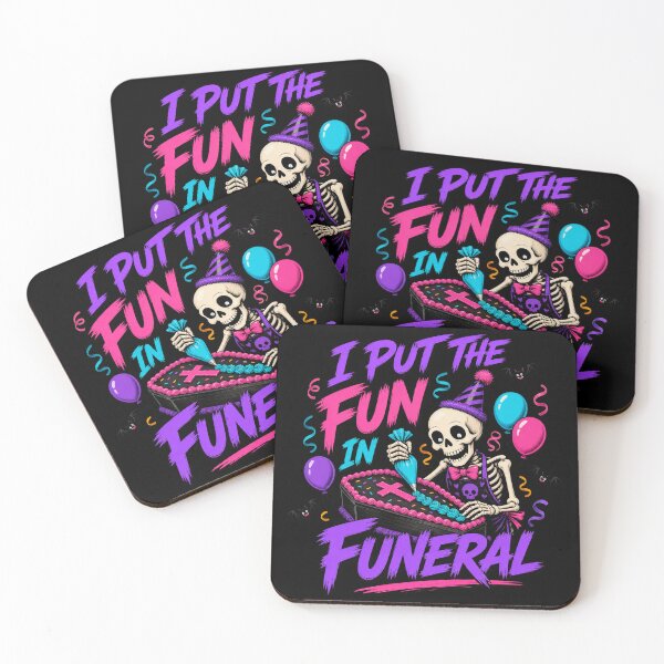 Item preview, I Put the Fun in Funeral designed and sold by Sonic Nova Studios.