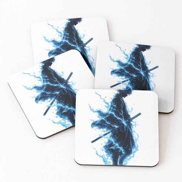 Item preview, Frost Ronin – Blue Ice Samurai Anime Warrior designed and sold by oatsupspace.