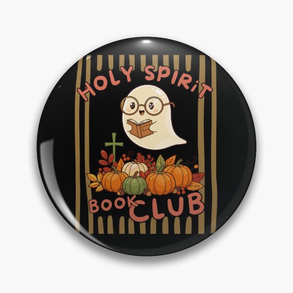 Item preview, Holy Spirit Book Club Booked for Fall Cute Ghost Reading Love Books Cozy Pumpkin Season Bookish designed and sold by Forevermore.