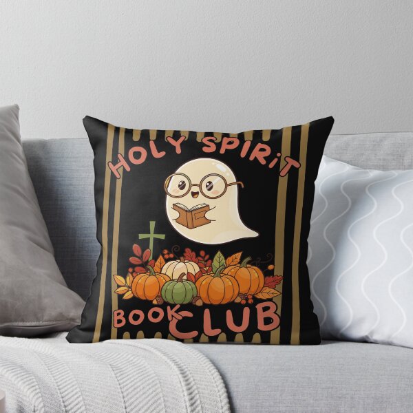 Item preview, Holy Spirit Book Club Booked for Fall Cute Ghost Reading Love Books Cozy Pumpkin Season Bookish designed and sold by Forevermore.