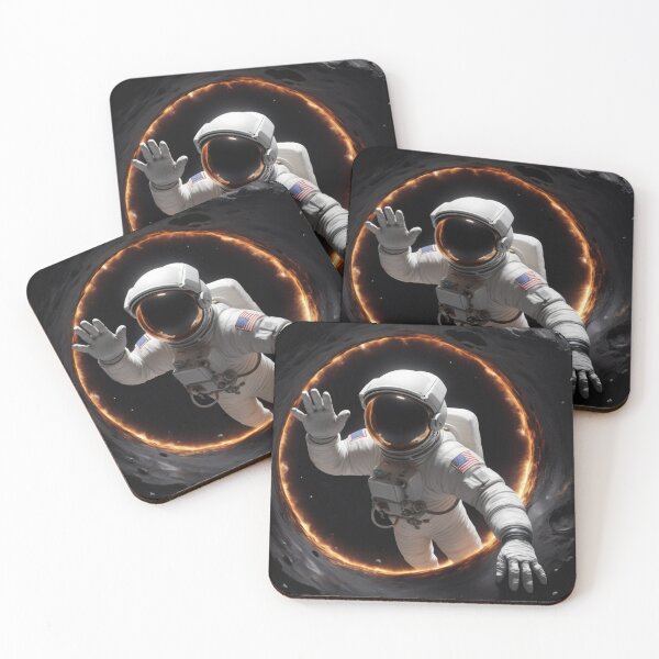 Item preview, Astronaut Climbing Out of Blackhole designed and sold by GenesisArtis.