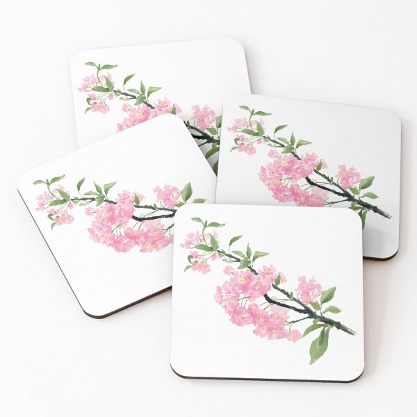 Item preview, May 9th birthday flower Prunus serrulata designed and sold by 366birthflower.