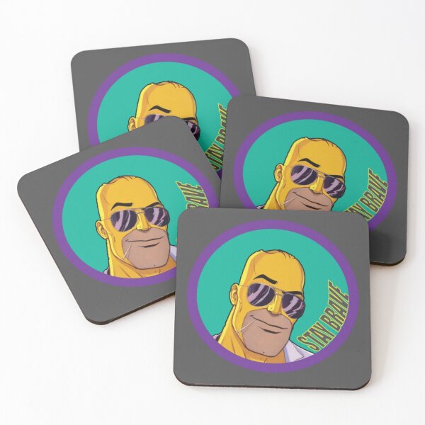 Item preview, Stay Brave Motivational Badge designed and sold by cortezbarronvv.