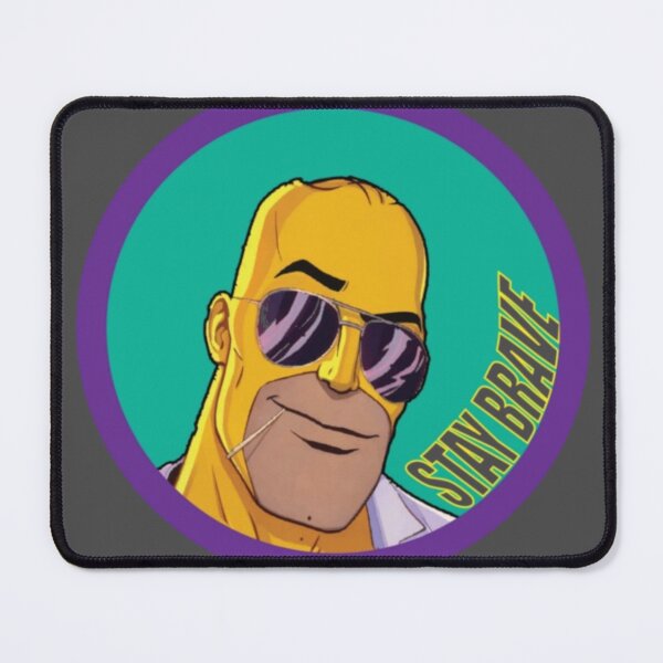 Item preview, Stay Brave Motivational Badge designed and sold by cortezbarronvv.