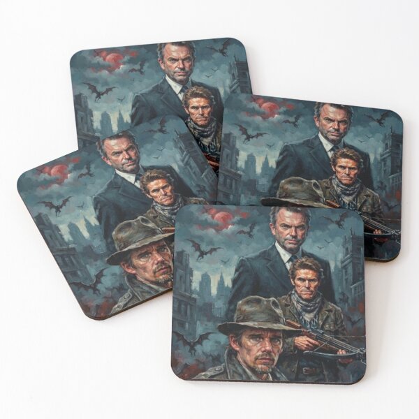 Item preview, Daybreakers Vampire Sci-Fi Fine Art Tribute designed and sold by Art's Diner.