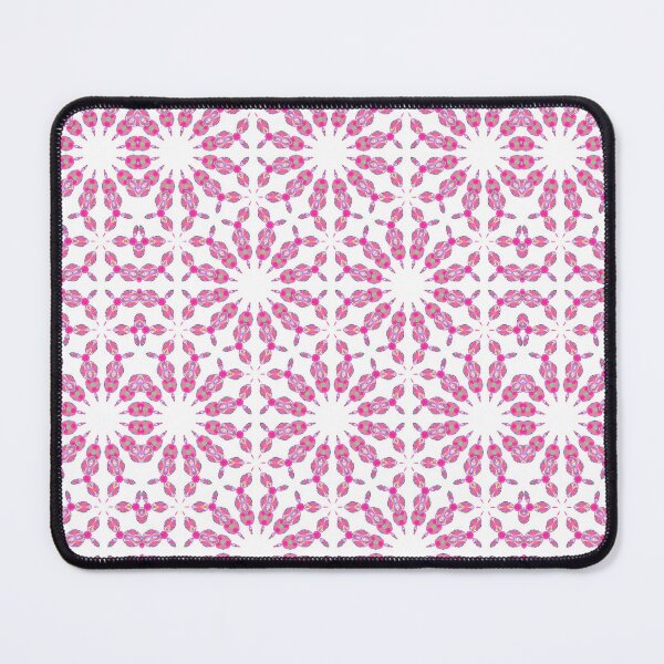 Item preview, SANTA TAKES A SNOWFLAKE DANDELION PUFF! MANDALA NEO DAISY CHAIN White Pink Rainbow Psychedelic Groovy Party SACRED GEOMETRY MATH Fun Doodles College Dorm Decor designed and sold by Spinning Plates 360.