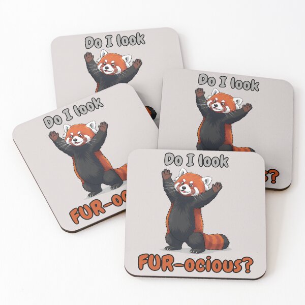Item preview, Ferocious Red Panda - Do I Look FUR-ocious designed and sold by Marlette LLC.