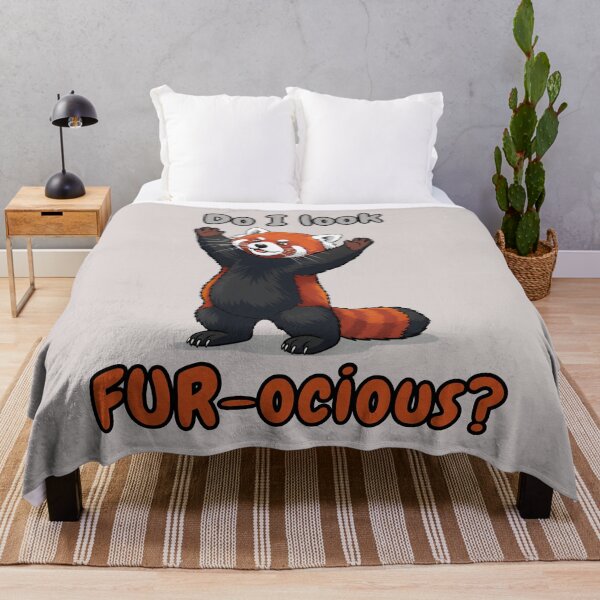 Item preview, Ferocious Red Panda - Do I Look FUR-ocious designed and sold by Marlette LLC.