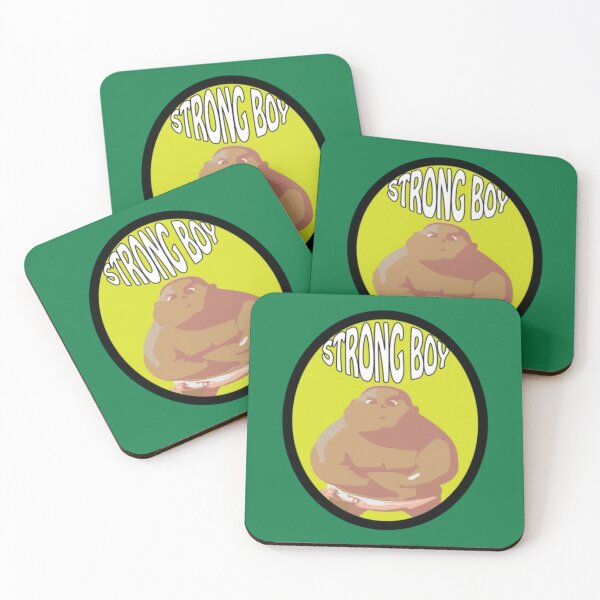 Item preview, Strong Boy Motivational Badge designed and sold by cortezbarronvv.