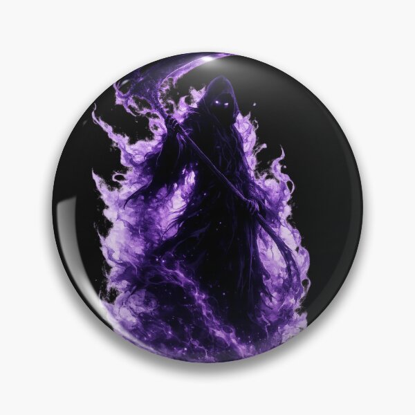 Item preview, Soul Reaper – Purple Shadow Grim Reaper designed and sold by oatsupspace.