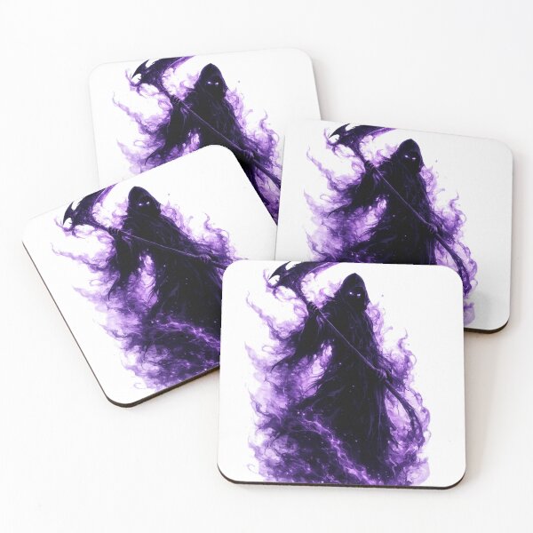 Item preview, Soul Reaper – Purple Shadow Grim Reaper designed and sold by oatsupspace.
