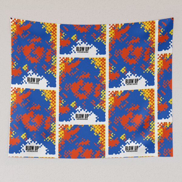 Item preview, Blow-Up Vintage Polish Film Poster (White) designed and sold by dotodesigns.