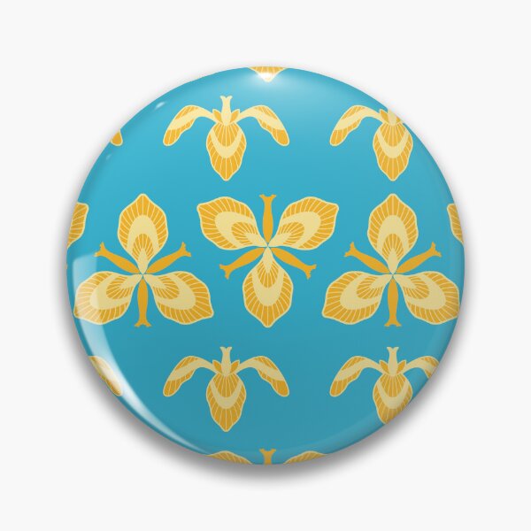 Item preview, May 10th Birth Flower Iris pseudacorus Pattern designed and sold by birthflower.