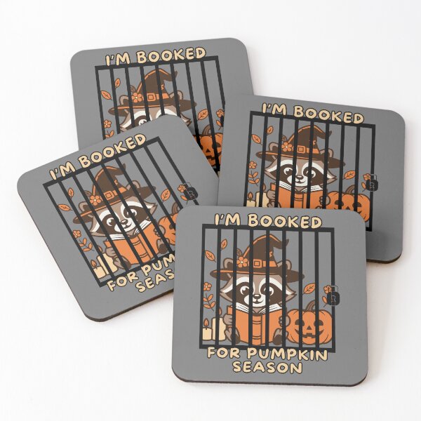 Item preview, Booked For Pumpkin Season, Book Lover, Cute Raccoon Reading Books, Bookish designed and sold by Forevermore.