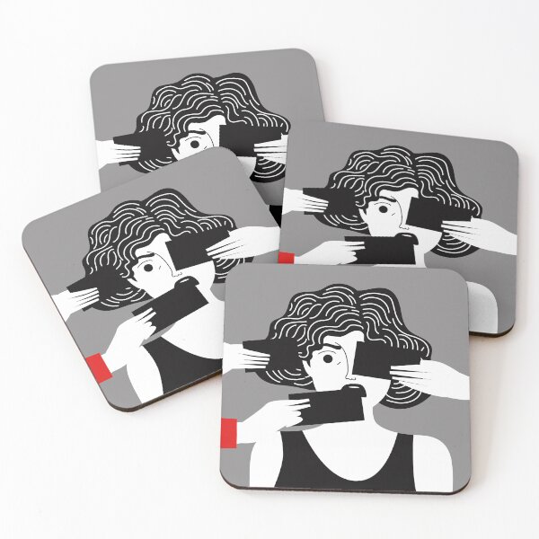 Item preview, woman being censored with black bars covering her eyes and mouth designed and sold by matintheworld ( delcarmat ).