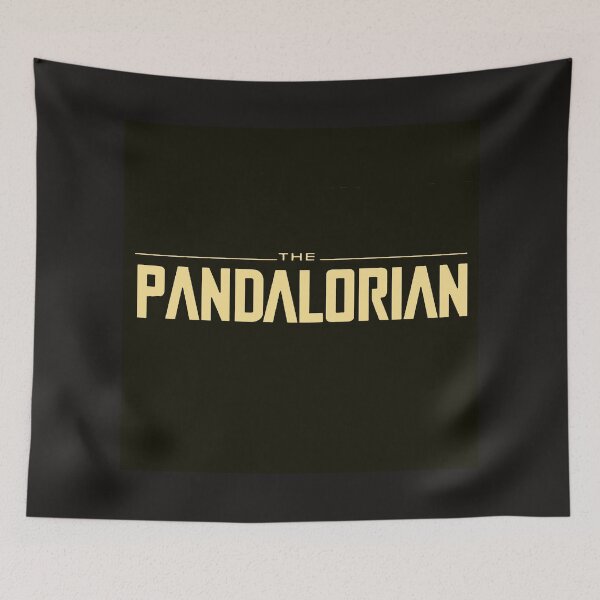 Item preview, The Pandalorian logo designed and sold by Shikrolao.