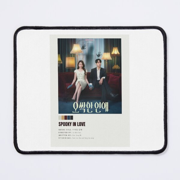 Item preview, Spooky in Love - Kdrama Poster designed and sold by Weird Unicorn.