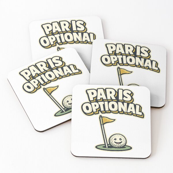 Item preview, Par Is Optional - Golf Humor designed and sold by EastEndTownie.