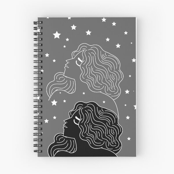 Item preview, woman experiencing an astral projection as her soul leaves her body toward the stars designed and sold by matintheworld ( delcarmat ).